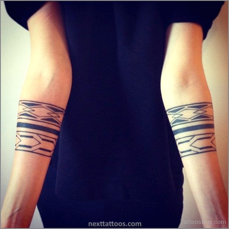 Arm Band Tattoos For Guys