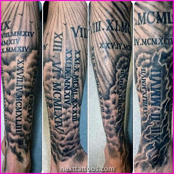 Scripture Tattoos on Your Arm With Clouds