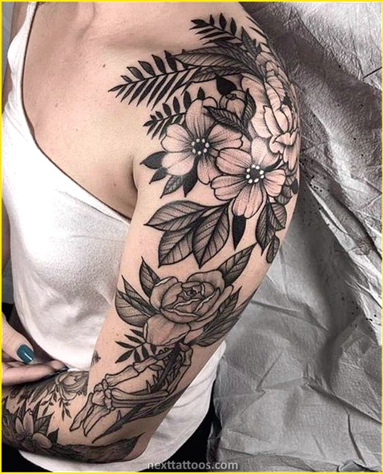 Feminine Arm Tattoos - Unique Designs For Women's Sleeves