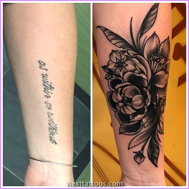 How to Cover Up Tattoos on Lower Arm and Forearm