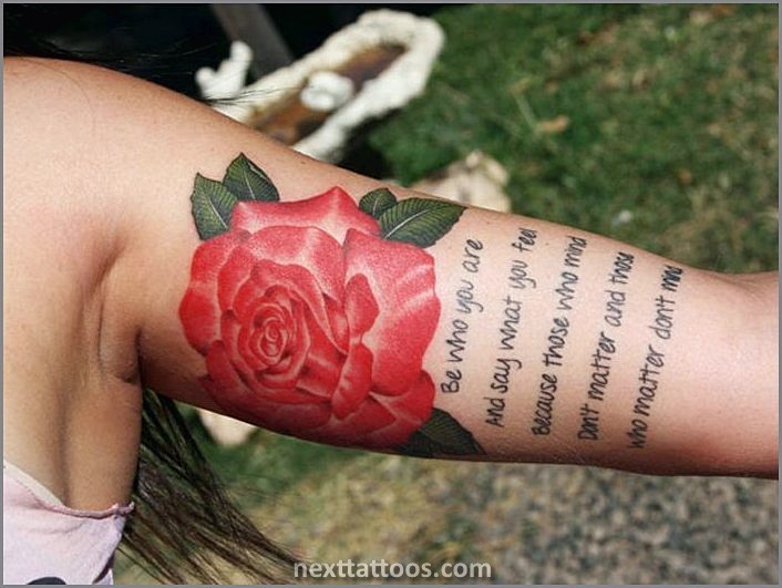 Inner Arm Tattoos For Females