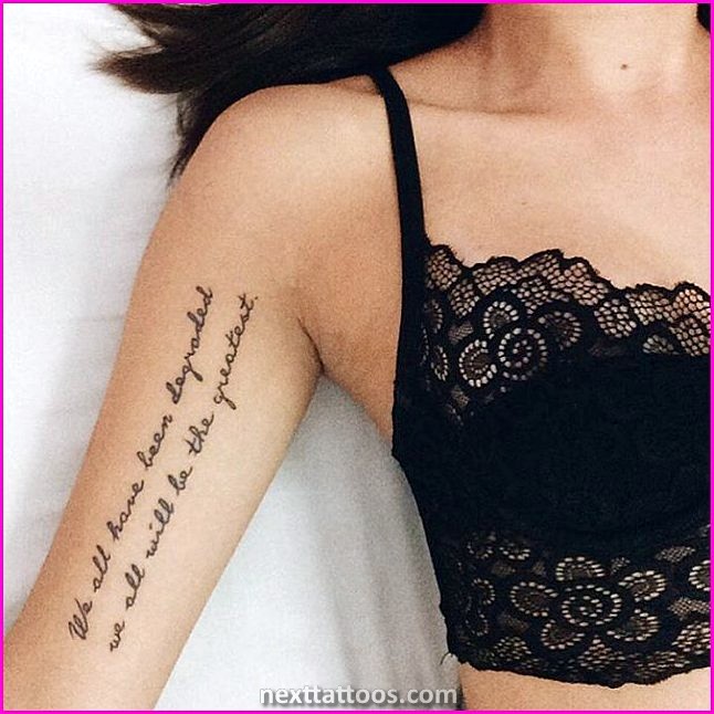 Inner Arm Tattoos For Females