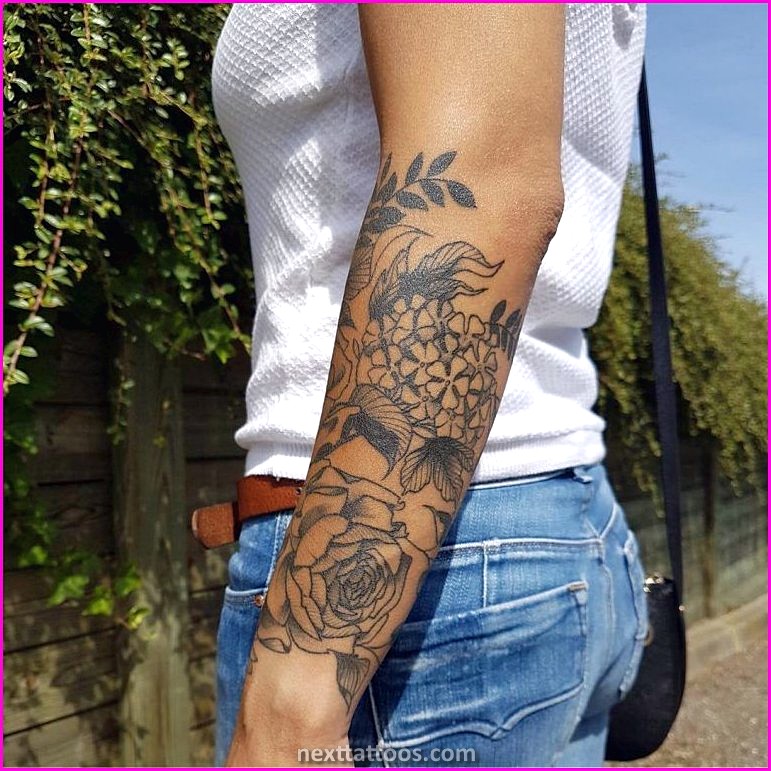 Inner Arm Tattoos For Females