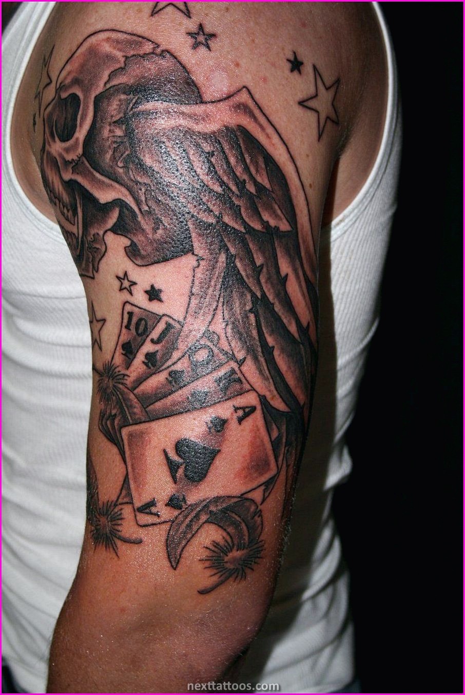 Upper Arm Tattoos For Guys