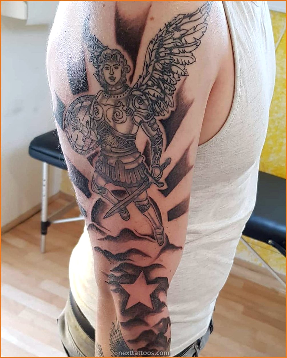 Upper Arm Tattoos For Guys