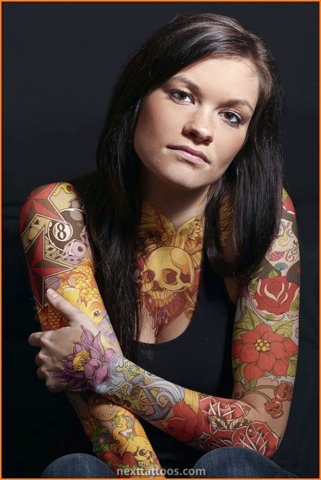 Arm Tattoos For Girls