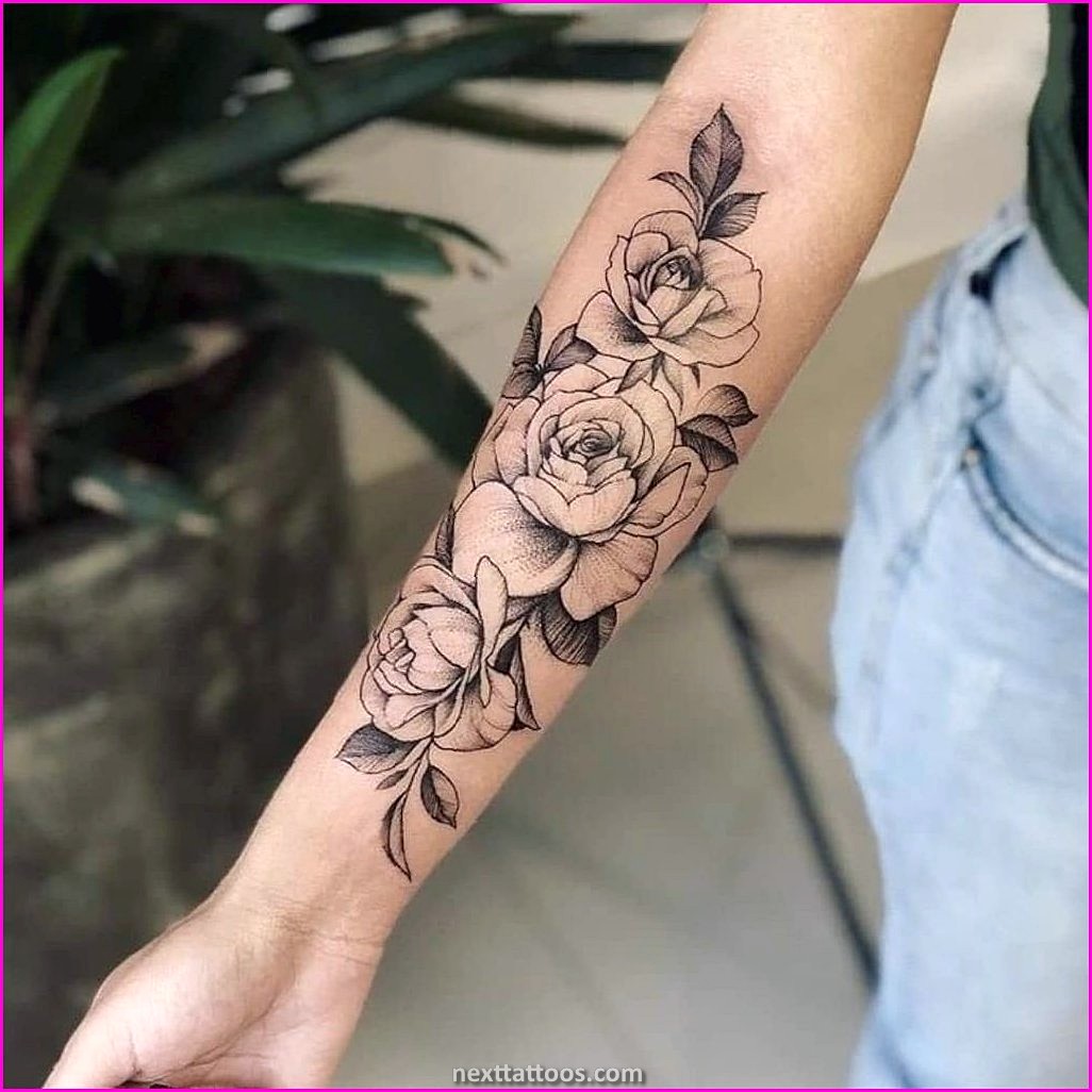 Women's Classy Upper Arm Tattoos