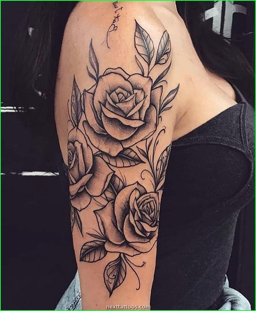 Women's Classy Upper Arm Tattoos