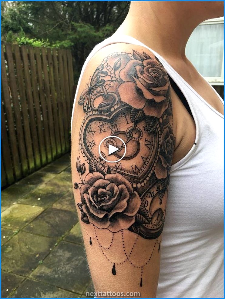 Women's Classy Upper Arm Tattoos