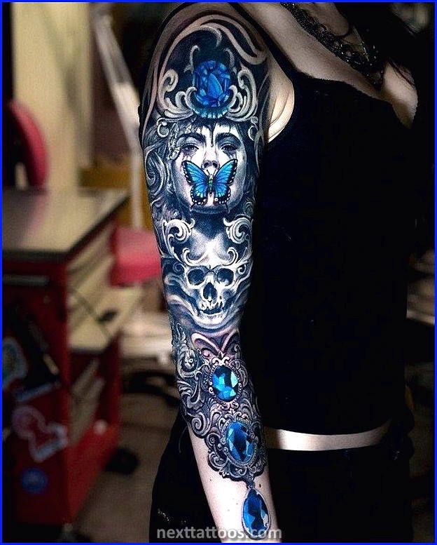 Women's Classy Upper Arm Tattoos