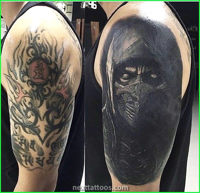 Cover Up Tattoos on Arm and Forearm