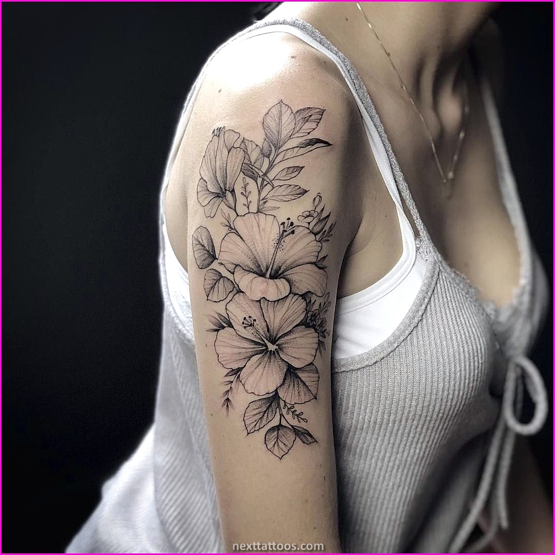 Women's Upper Arm Tattoos For Ladies