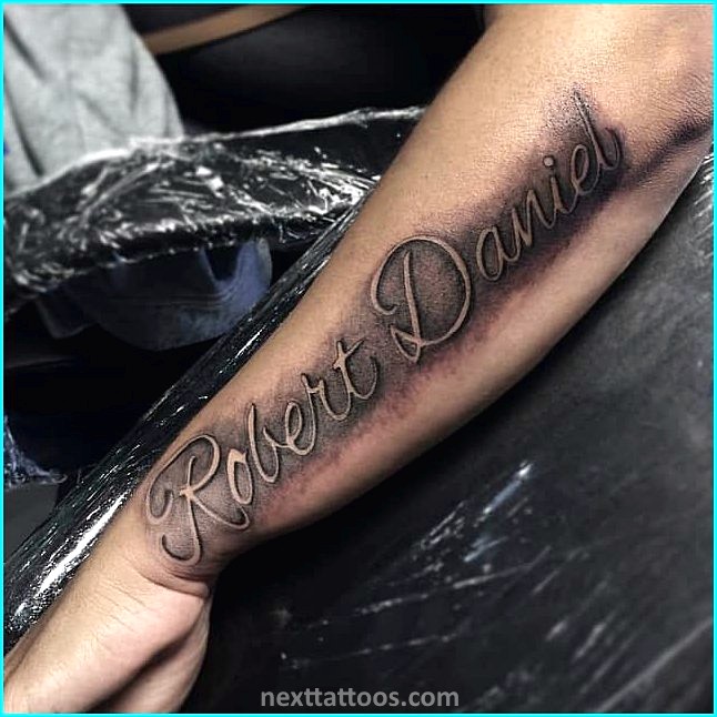 Name Tattoos Designs on Arm