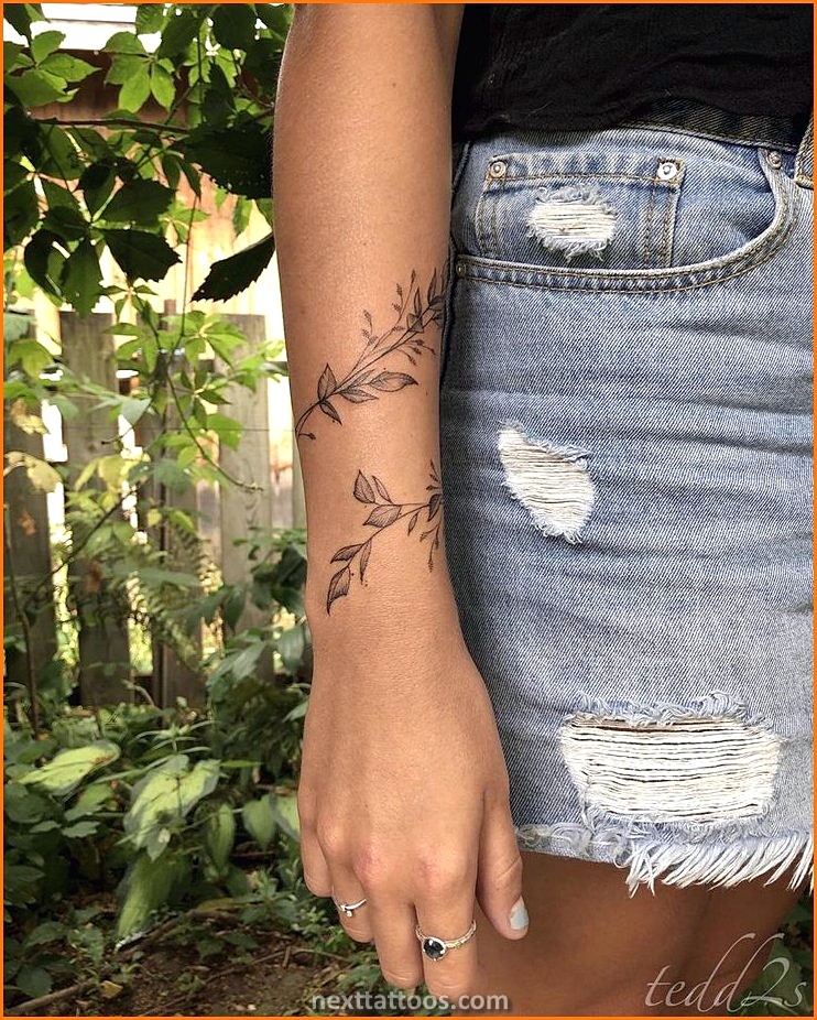 Wrap Around Arm Tattoos For Females