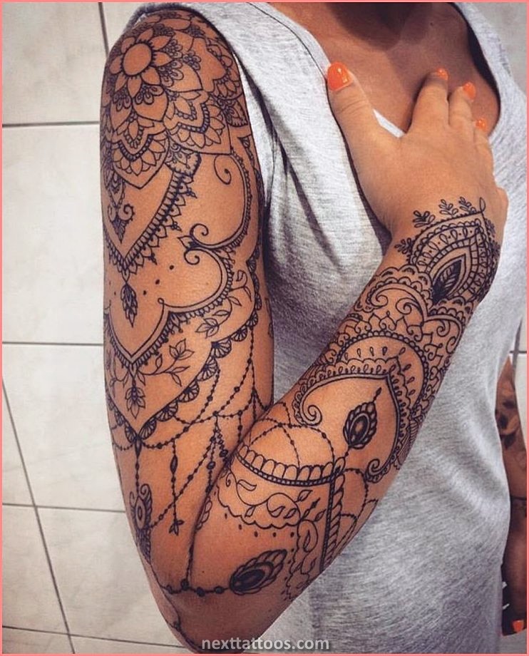 Women's Feminine Inner Arm Tattoos