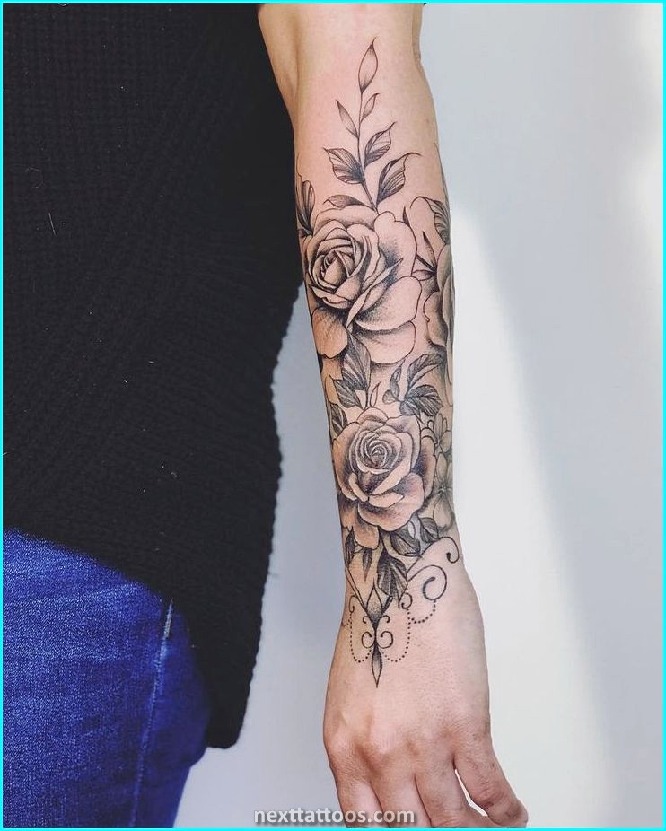 Women's Feminine Inner Arm Tattoos