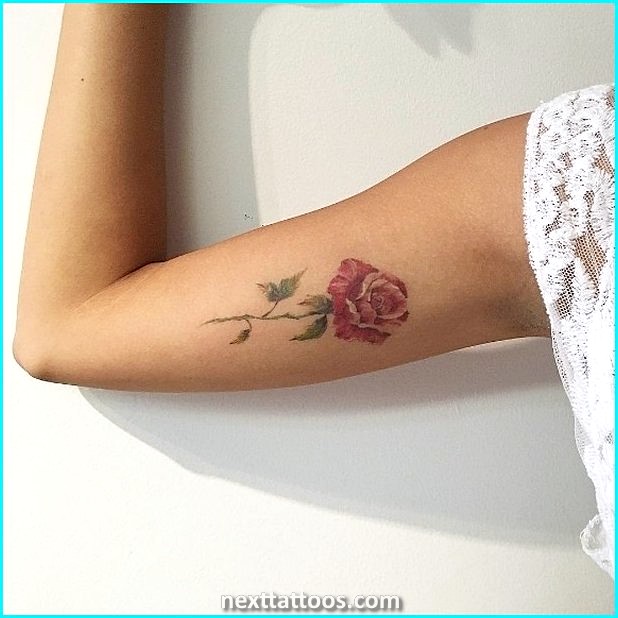 Women's Feminine Inner Arm Tattoos