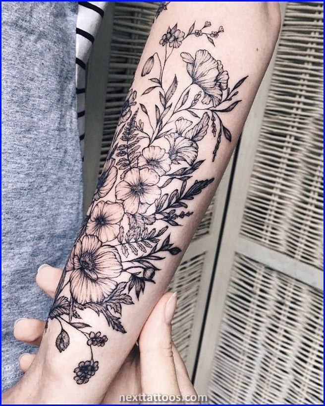 Women's Feminine Inner Arm Tattoos