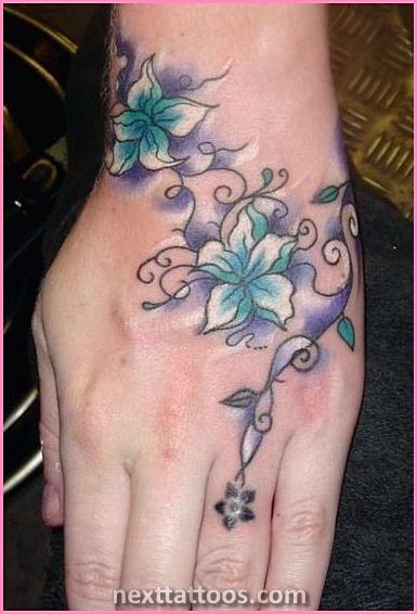 Ladies Hand and Arm Tattoos