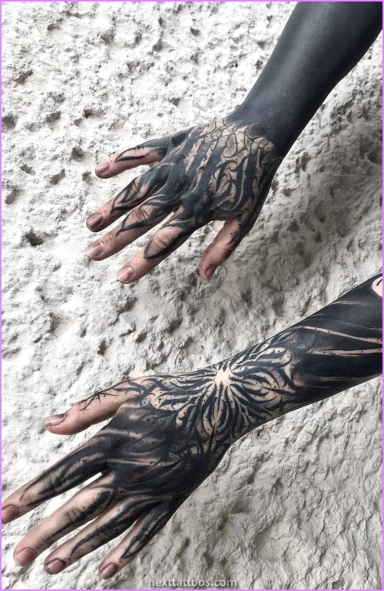 Ladies Hand and Arm Tattoos