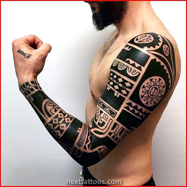 Japanese Letters Tattoos on Arm