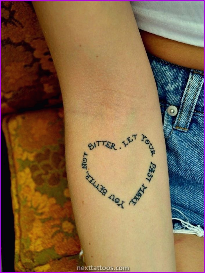 How to Choose Quote Tattoos on Your Arm