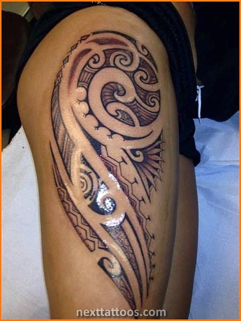 Classy Upper Arm Tattoos For Females