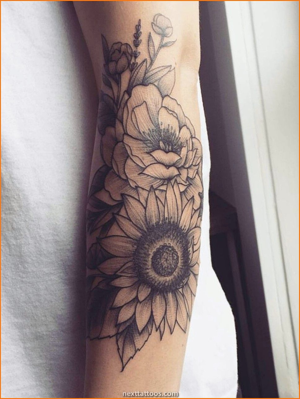 Classy Upper Arm Tattoos For Females