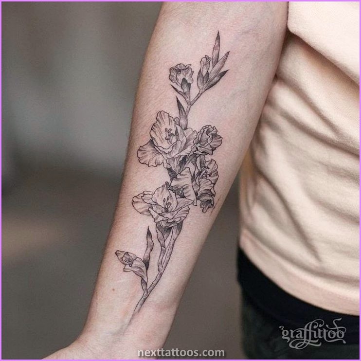 Classy Upper Arm Tattoos For Females