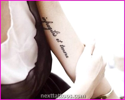 Classy Upper Arm Tattoos For Females