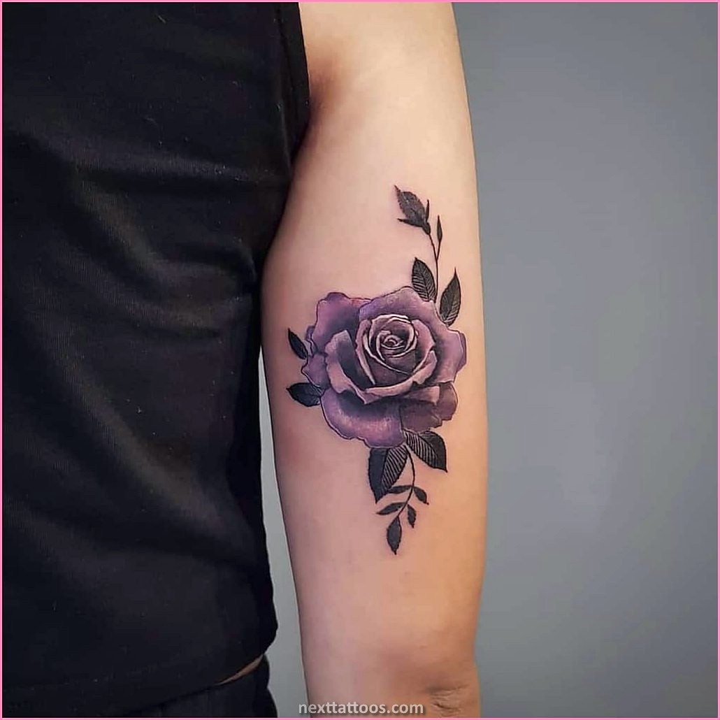 Classy Upper Arm Tattoos For Females