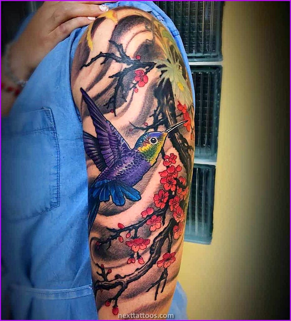 Classy Upper Arm Tattoos For Females