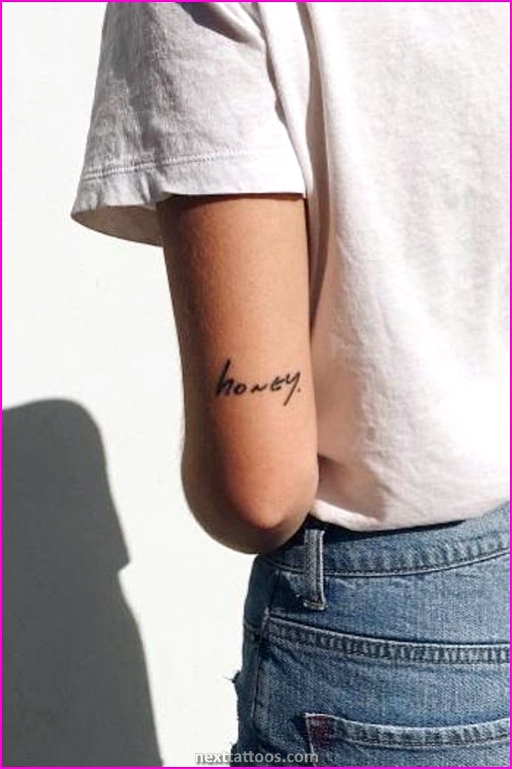 Small Arm Tattoos For Women