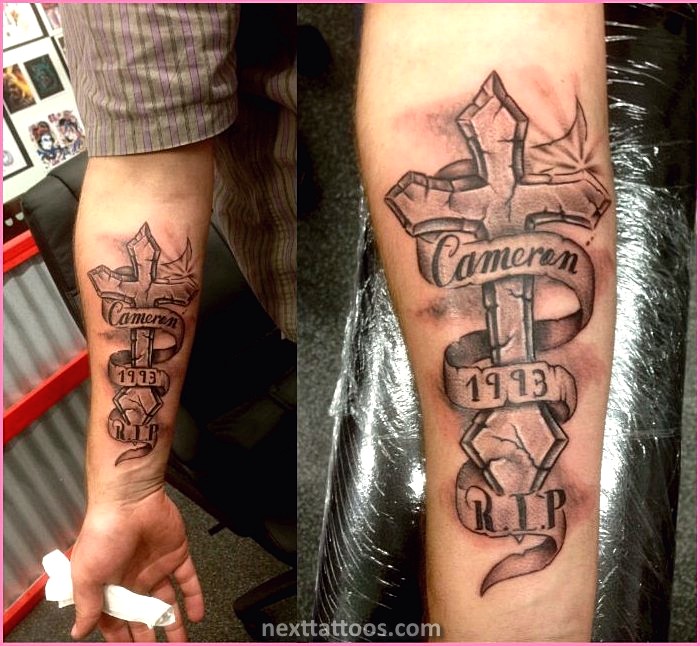 Rip Grandma Tattoos on Arm