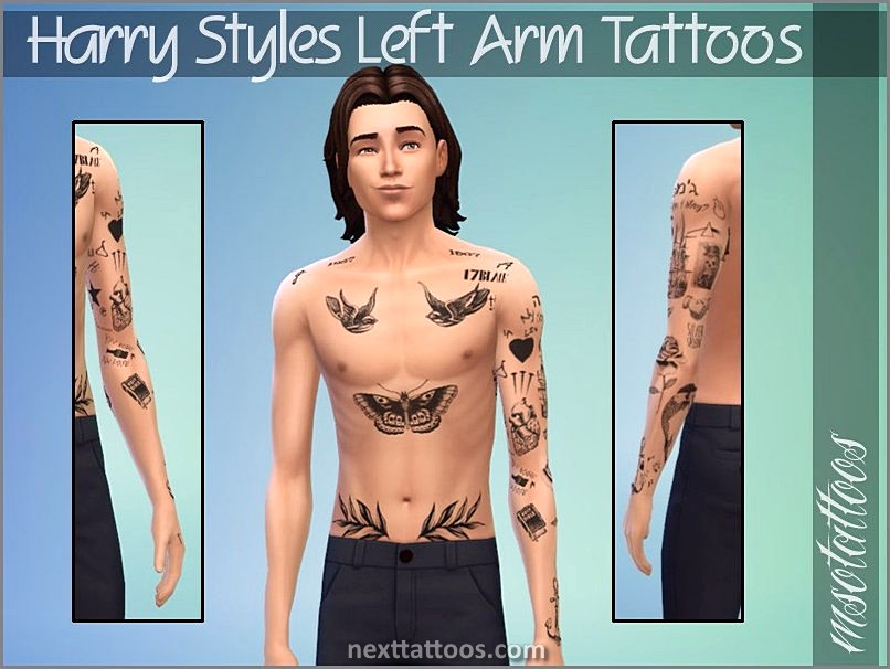 Harry Styles Arm Tattoos 2022