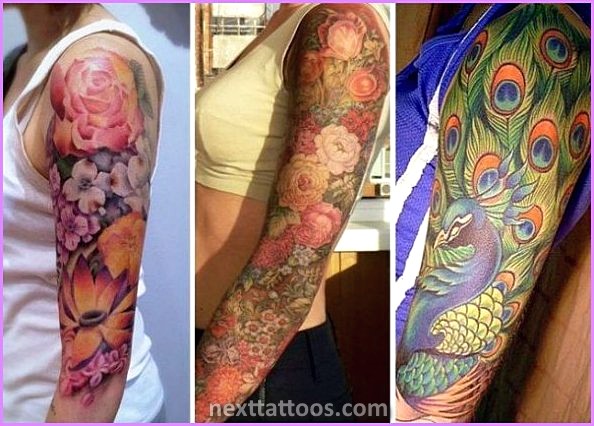 Side Arm Tattoos For Females