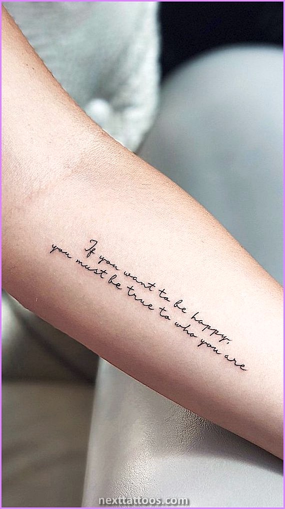Female Meaningful Forearm Tattoos - Uncommon Female Meaningful Forearm Tattoos