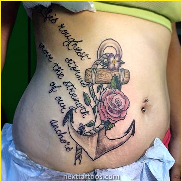 Female Stomach Tattoos - The Best Female Stomach Tattoos