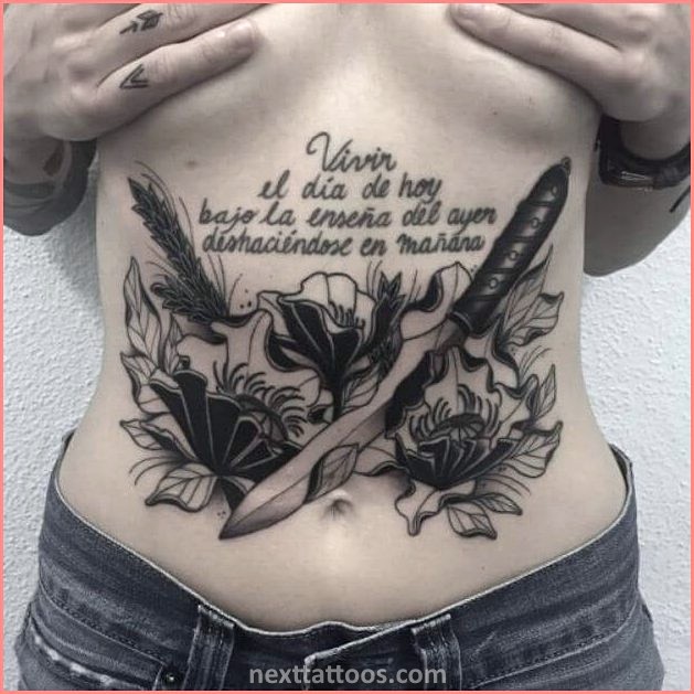 Female Stomach Tattoos - The Best Female Stomach Tattoos