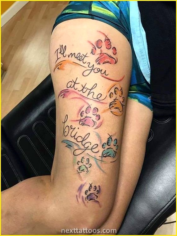 Small Dog Tattoos For Females