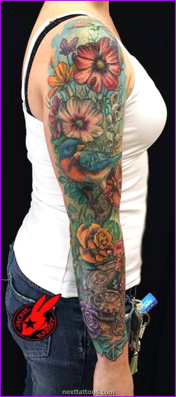 Female Full Sleeve Tattoos - A Guide For Girls