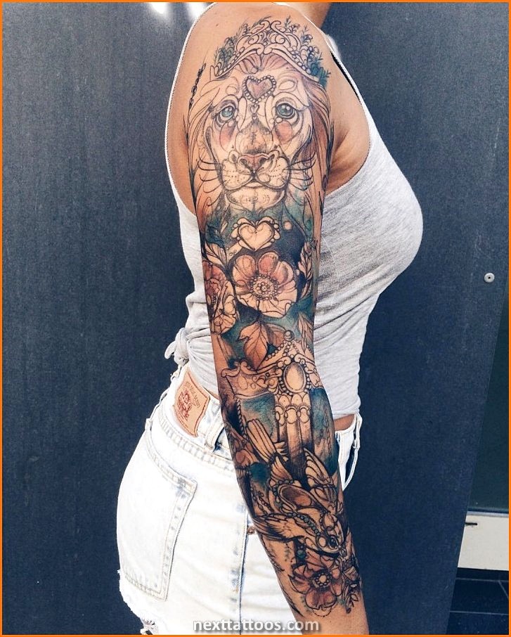 Female Full Sleeve Tattoos - A Guide For Girls