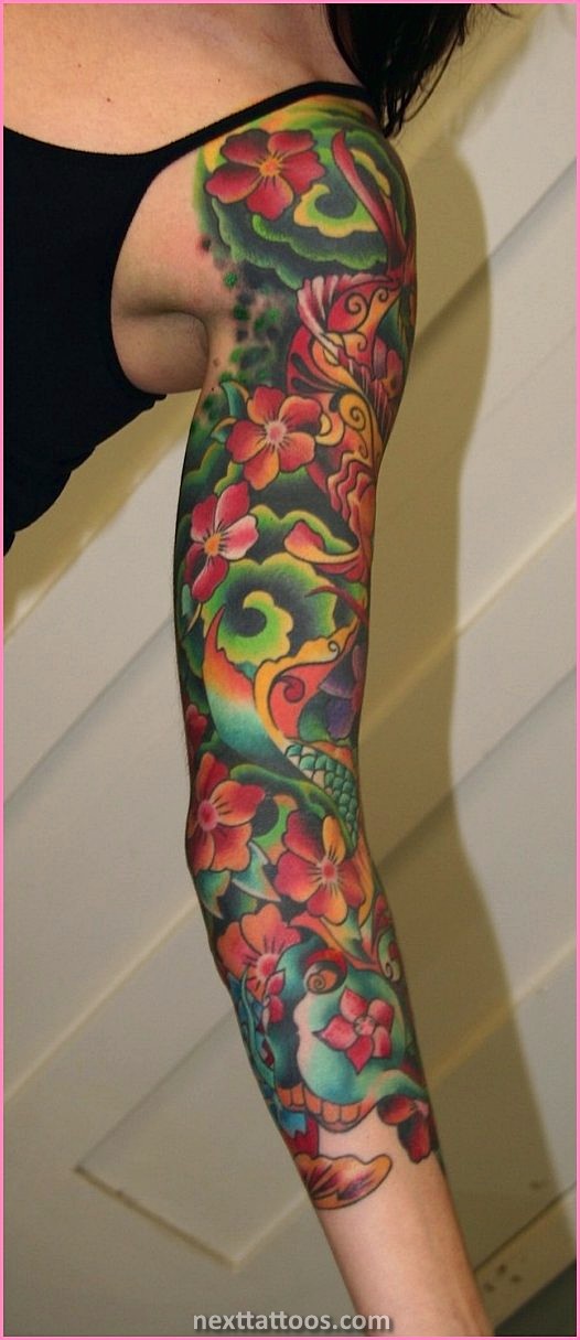 Female Full Sleeve Tattoos - A Guide For Girls