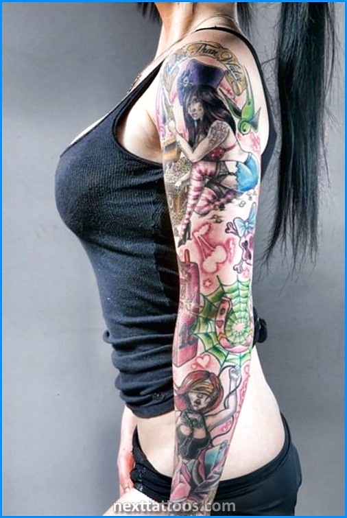 Female Full Sleeve Tattoos - A Guide For Girls