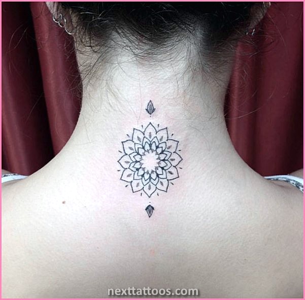Back of Neck Tattoos For Females