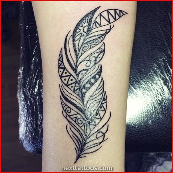 Women's Feather Tattoo Designs and Their Meanings