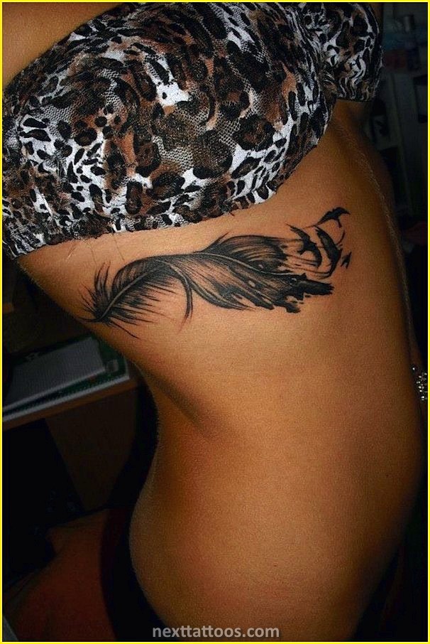 Women's Feather Tattoo Designs and Their Meanings