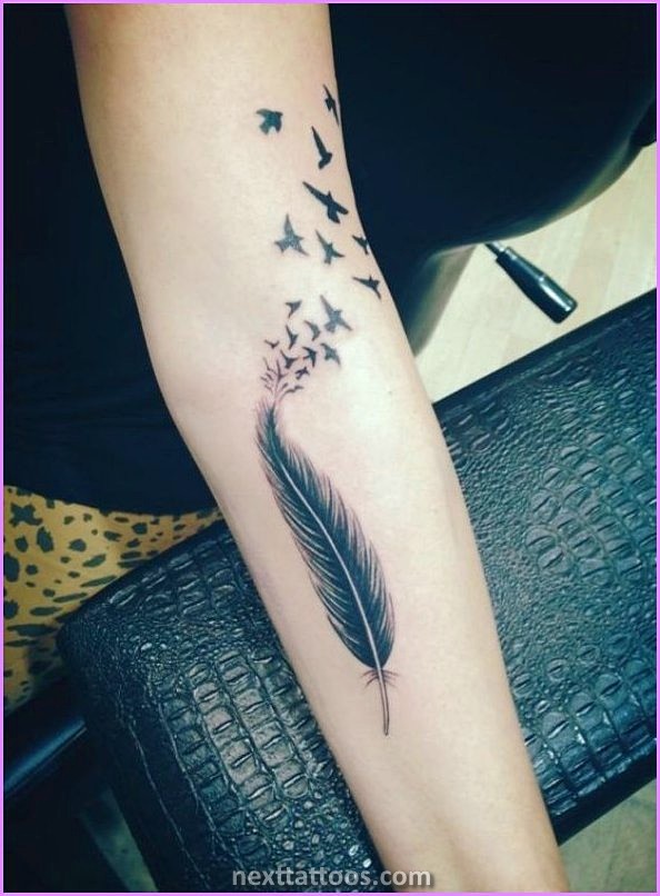 Women's Feather Tattoo Designs and Their Meanings