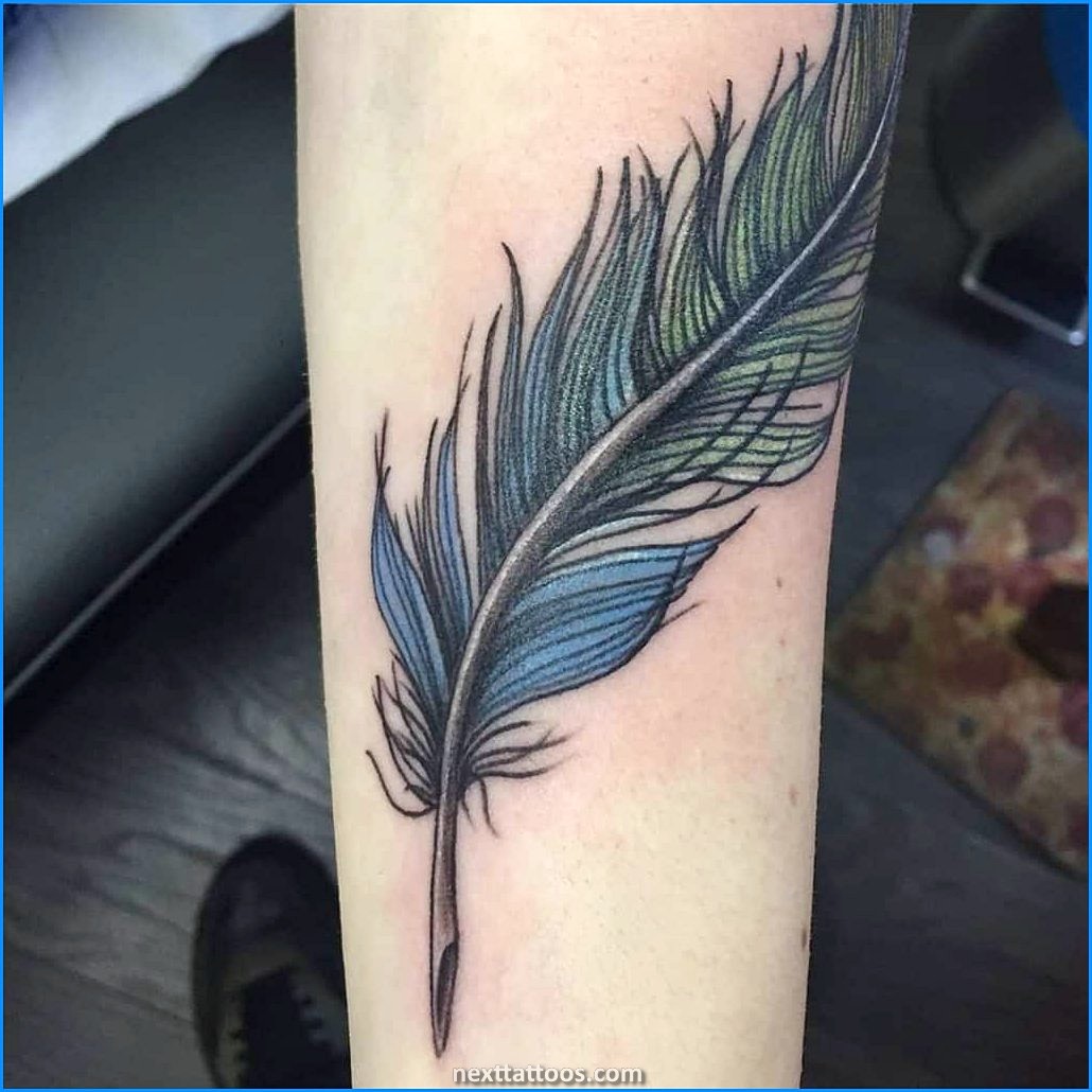 Women's Feather Tattoo Designs and Their Meanings