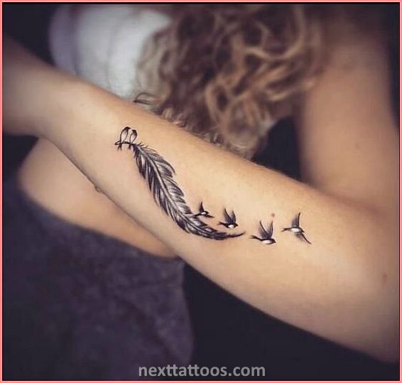 Women's Feather Tattoo Designs and Their Meanings